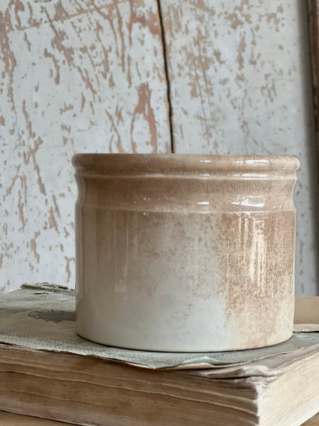 Antique French Wide Jar