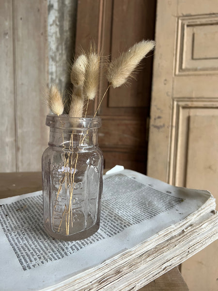 Vintage Glass Branded Bottle