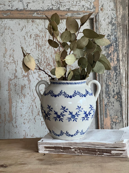 Stunning Blue and White French Floral Confit