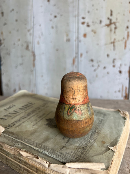 Vintage French Single Russian Doll