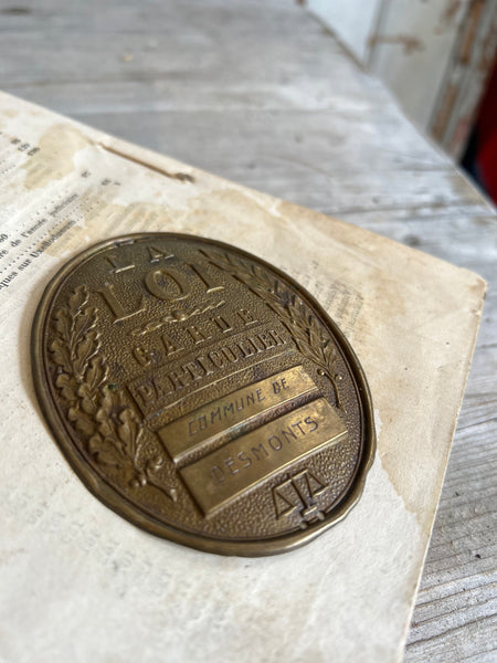 Vintage Guard Hat Badge