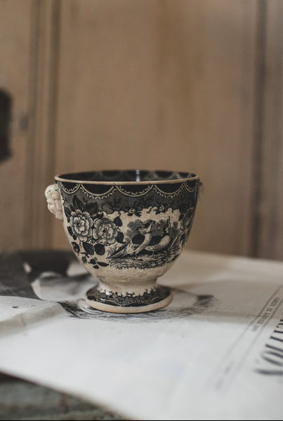 Antique Transferware Chalice