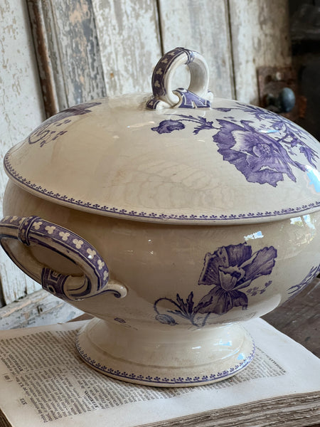 Huge French Transferware Souperie