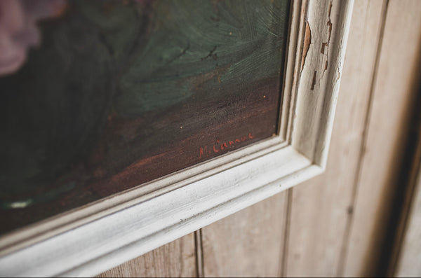 French Vintage Framed Floral