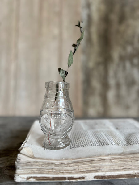Vintage French Mustard Bottle