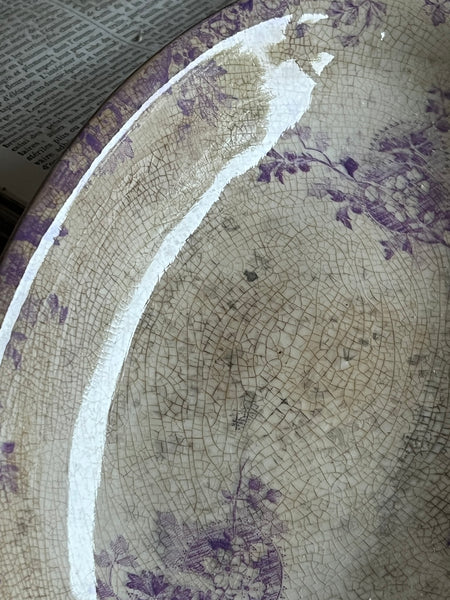 Vintage French Mulberry Ravier