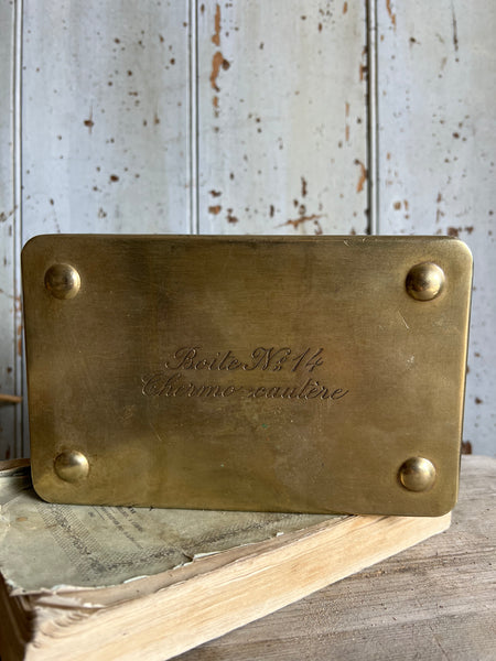 Vintage French Chemist Box