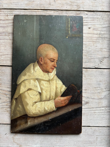 Fine Art French Monk Portrait