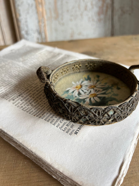 Sweet Vintage French Floral Mini Tray