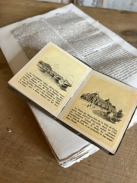 Vintage Paris Miniature Book