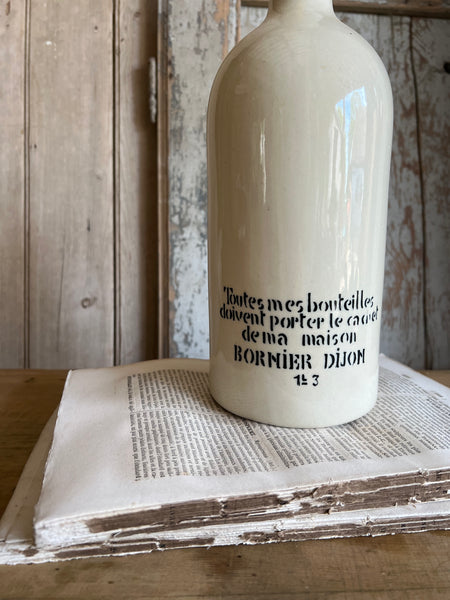 French Transferware Bottle