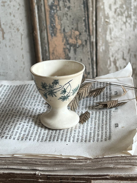 Gorgeous Transferware Eggcup