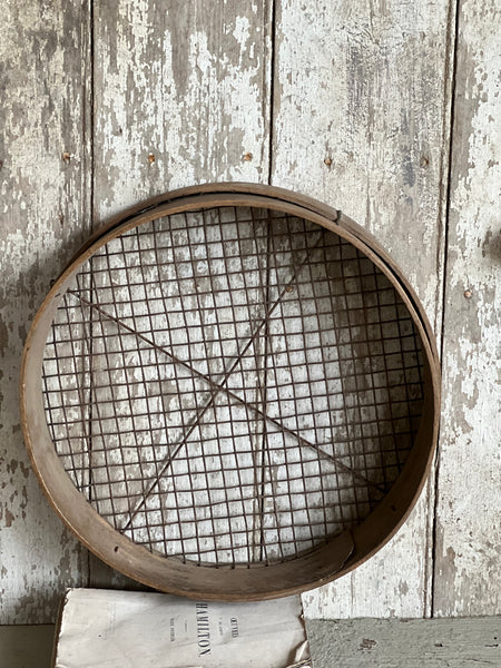 Vintage Wooden Sifter