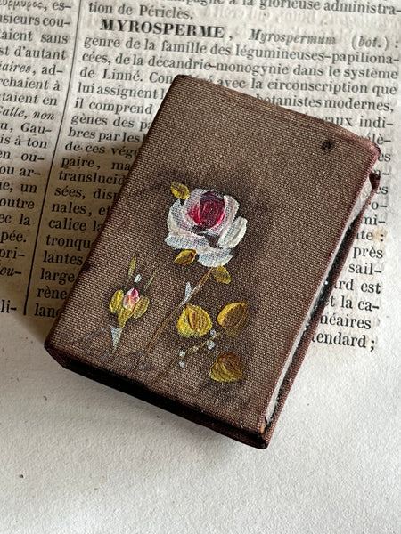 Sweet Handpainted Vintage Match Box