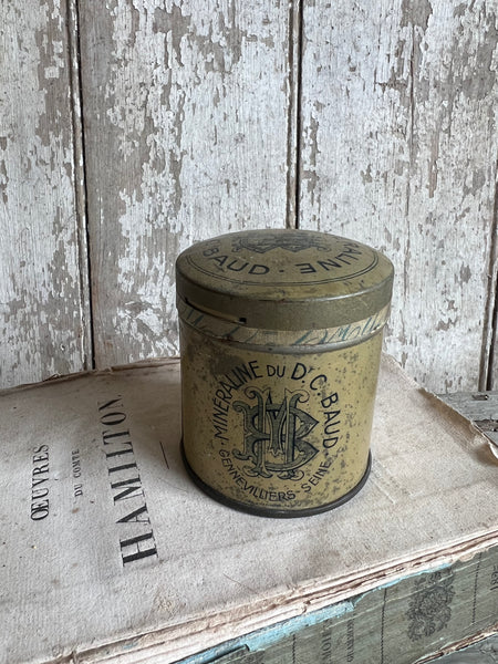 Vintage French Tin