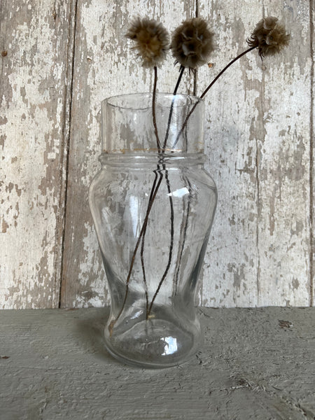 Vintage French Glass Jar
