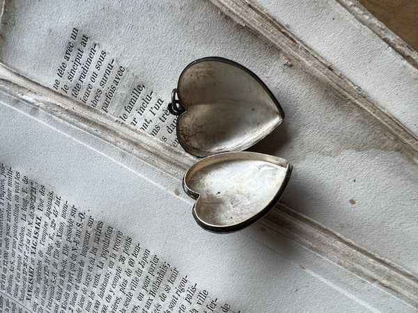Vintage French Heart Locket
