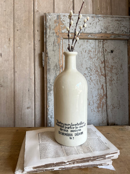French Transferware Bottle