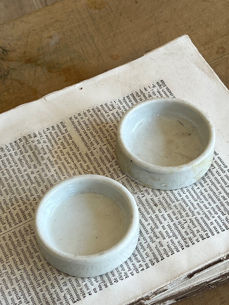 Pair French Paint Ceramic Palettes