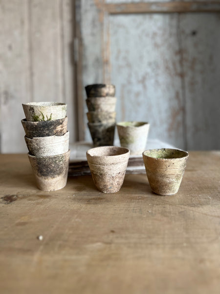 Vintage Rustic French Flower Pots