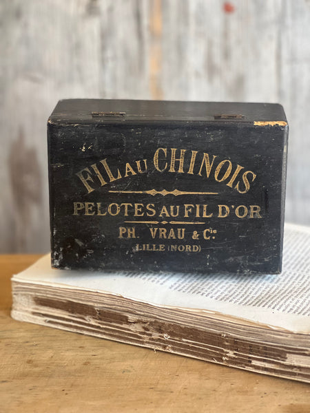 French Wooden Chinois Box