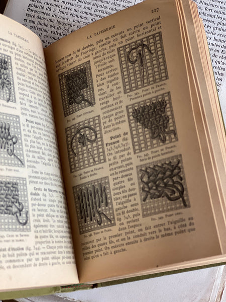 French Antique Encyclopaedia of Ladies Work