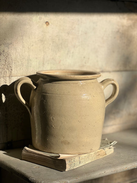 French Handled Confit Jar Large