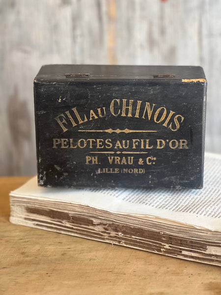 French Wooden Chinois Box