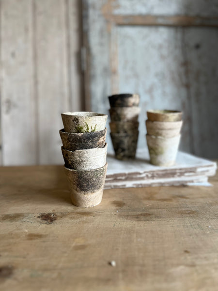Vintage Rustic French Flower Pots