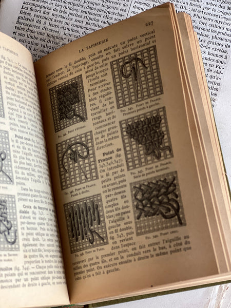 French Antique Encyclopaedia of Ladies Work