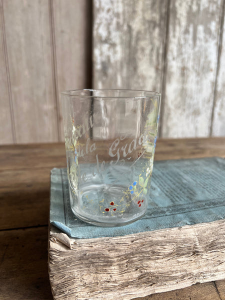 Sweet Souvenir French Water Glass
