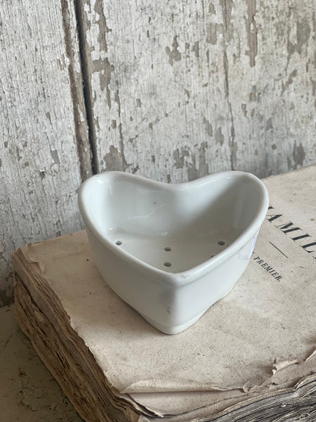 Small Heart Vintage Faiselle Cheese Mould