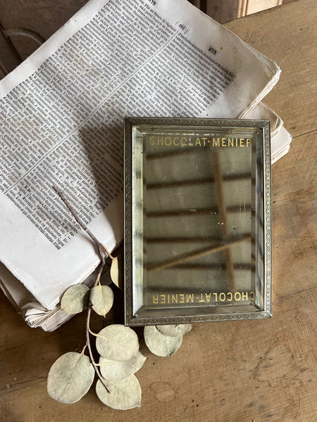 Rare Chocolat Menier Mirror