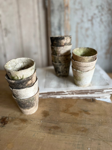 Vintage Rustic French Flower Pots