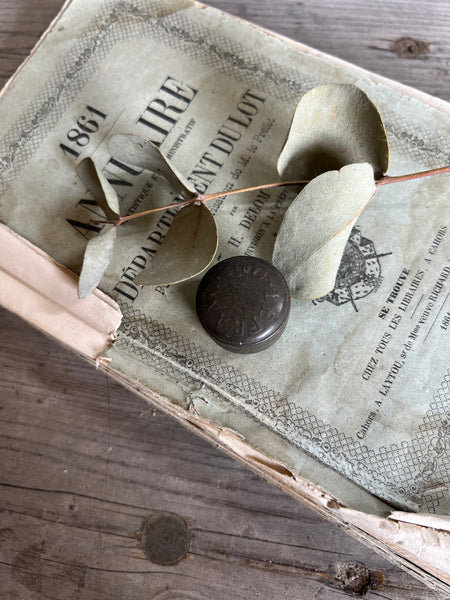 Vintage French Mini Pharmacy Tin