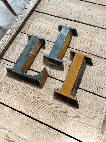 Antique French Lettering