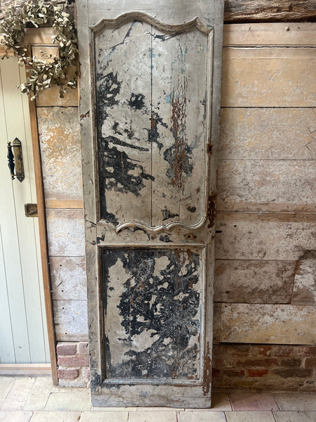 Stunning French Vintage Chippy Paint Decorative Door