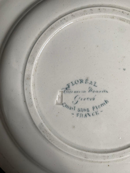 Gorgeous Floral French Vintage Plates