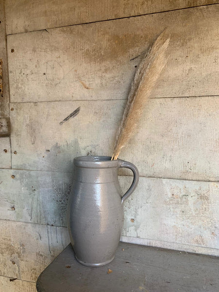 Vintage Blue Stoneware Jug