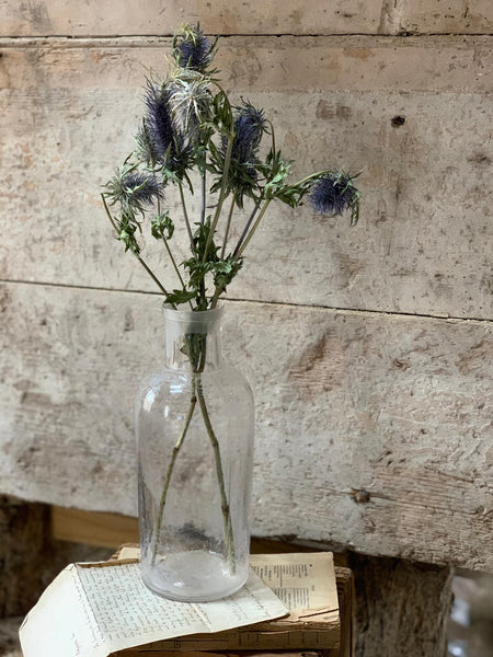 Vintage French Hand Blown Bottle