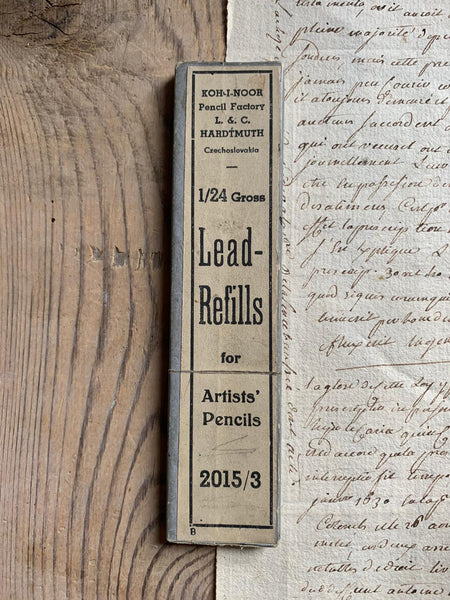 Vintage Lead Refills Box