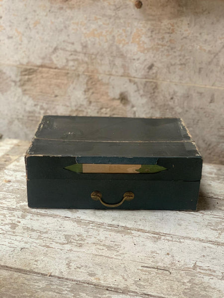 Shabby Chic Vintage French File Box