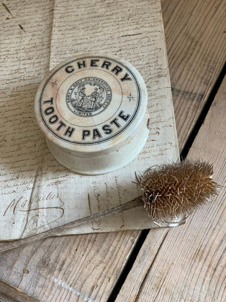 1870 Cherry Toothpaste Pot