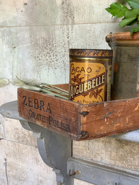 Zebra Polish Wooden Tray