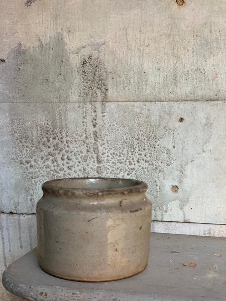 French Vintage Wide Jar