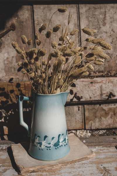 Gorgeous Blue Duck Jug