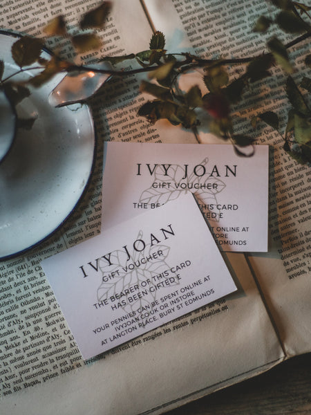 Ivy Joan Gift Voucher