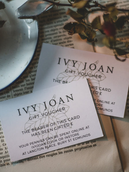 Ivy Joan Gift Voucher