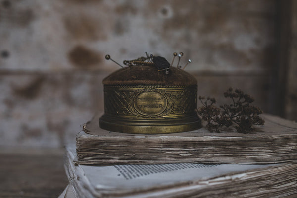 Chocolat Menier Pin Cushion & Sewing Box