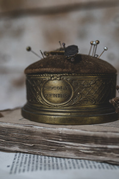 Chocolat Menier Pin Cushion & Sewing Box